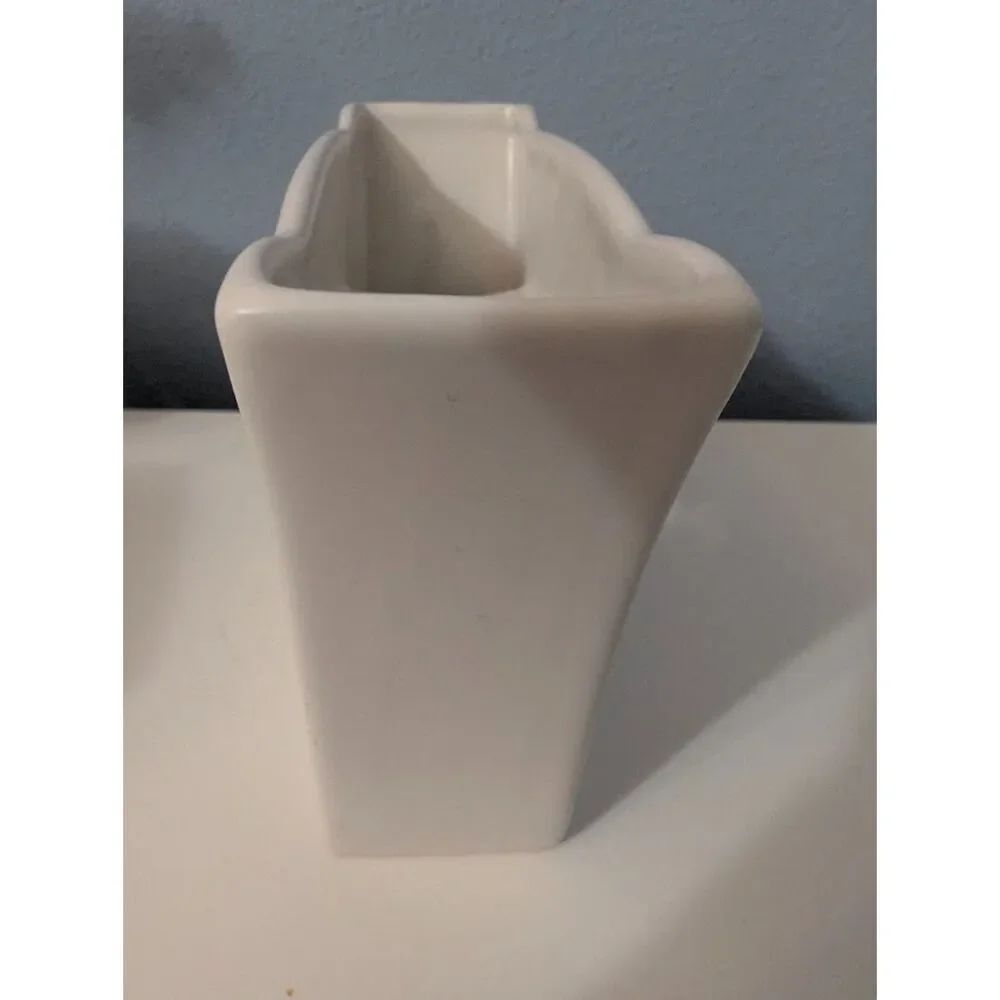 White Hiding Bunny Vase Seasons of Cannon Falls